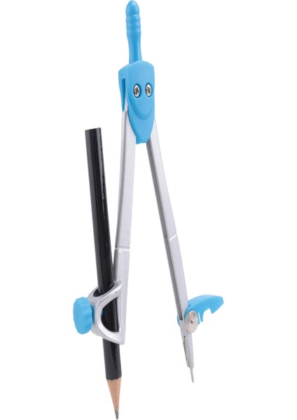 10 Parça Okul Açı Ölçer Seti Matematik ve Mühendislik Için Cetveller, Mavi (Yurt Dışından)