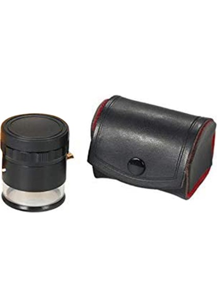 LED Ölçek Loupe 10X Işıklı Masaüstü Büyüteç Metal Çıkarılabilir Retikül Kaplamalı Optik Cam Objektif Odaklama Ayarlanabilir B (Yurt Dışından) fırsatları