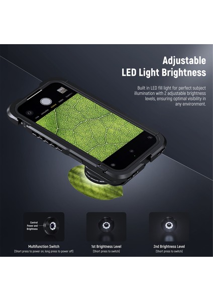 Neewer 45X Cep Telefonu Mikroskop Lens 17 mm Dişli Lens Arka Plakalı Tutucu Tavşan Tavşan Hutch Aksesuarları Için (Yurt Dışından) indirimleri