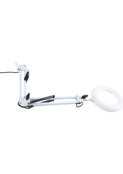 Büyüteç Metal Salıncak Kolu Büyüteç Lamba-10 Seviye Parlaklık, 3 Renk Modu, 10X Büyütme, 4 Inç Çapında Lens (Yurt Dışından) modelleri