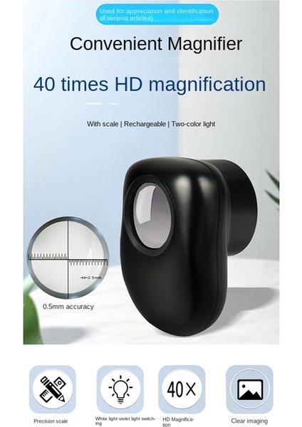 Parlak LED Işıkları (3 Mod) ile Çift Cam Lens Büyüteç, El Tipi Kuyumcular Jeton Pulları Için Cam Büyüteç (Yurt Dışından) fırsatları