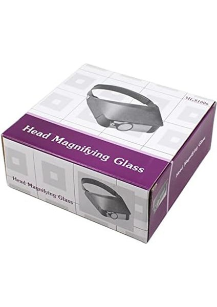 3 Lensli Ince Kafa Bandı Büyüteç, Baş Monte Okuma Büyüteç 1.5X/3X/9.5X/11X Destekli Onarımı (Yurt Dışından) fiyatları