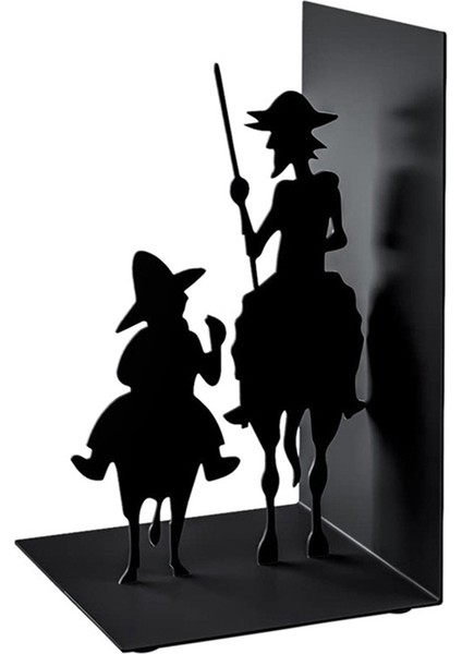 Raflar Için Demir Figürlü Kitap Destekleri Ev Ofis Masaüstü Dekoru (Yurt Dışından)