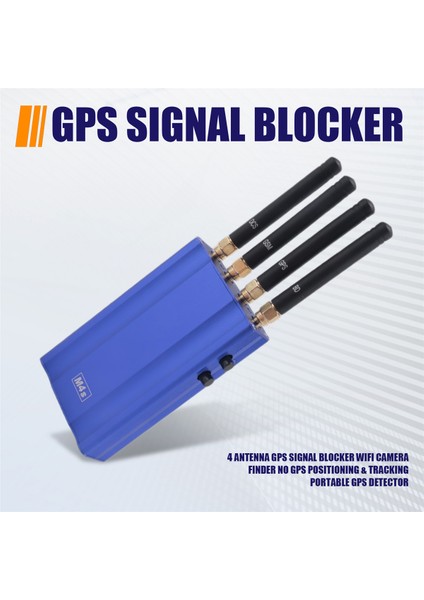 4 Anten Gps Sinyal Engelleyici Wifi Kamera Bulucu Gps Konumlandırma ve Izleme Taşınabilir Gps Dedektörü (Yurt Dışından) fırsatları