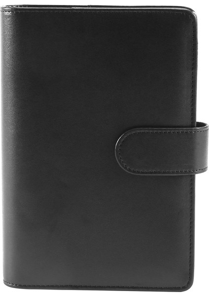 25 Adet A6 Pu Deri Bütçe Klasör Seti, Klasör Kapağı Planlayıcı Siyah (Yurt Dışından)