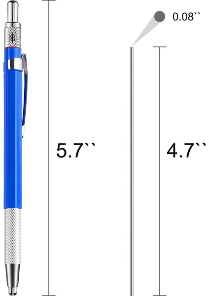 12 Adet Yuvarlak Gümüş Yedekli Silver Streak Kaynakçı Kalemi (Yurt Dışından) fiyatları