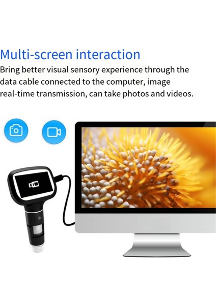 Yükseltme 2.4 Inç Dijital Mikroskop 1600X Büyütme Madeni Para Mikroskobu 8 LED ile Onarım Için Mikroskop (Yurt Dışından) fiyatları