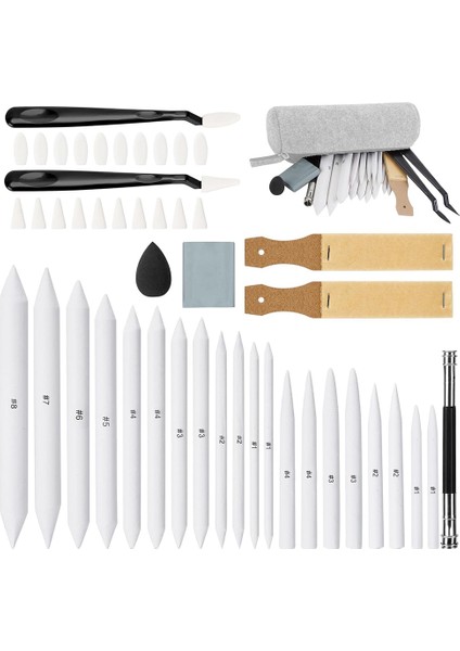 48 Parça Eskiz Çizim Araçları, 20 Karıştırma Kütüğü Seti (Yurt Dışından) fiyatları