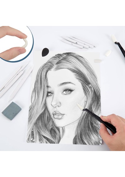 48 Parça Eskiz Çizim Araçları, 20 Karıştırma Kütüğü Seti (Yurt Dışından) fırsatları