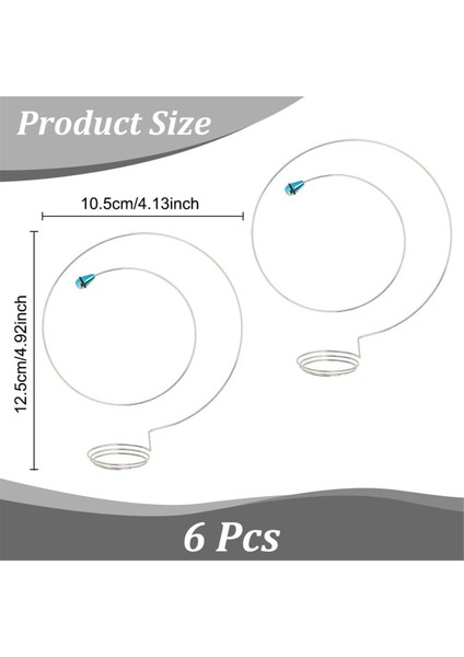 6 Adet Büyüteç Loupe Tutucu Gözlemcileri Kuyumcular Loupe Lens Kafa Bandı Loupe Kordon Tutucular Paslanmaz Çelik Tel (Yurt Dışından) fiyatları