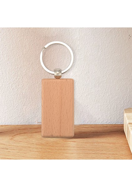 30 Adet Boş Dikdörtgen Ahşap Anahtarlık Kendin Yap Ahşap Anahtarlıklar (Yurt Dışından) fırsatları