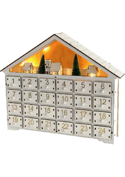 Noel Takvimi Dekorasyon Geri Sayım Takvimi Kendin Yap Yetişkin Çocuklar (Yurt Dışından)