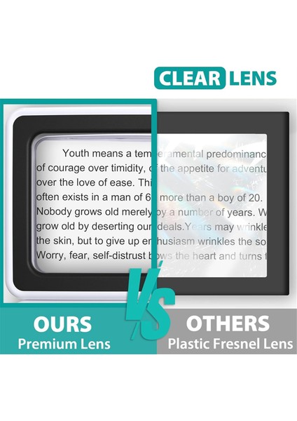 Okuma Için Işıkla 4x Büyük Büyüteç (Yurt Dışından) fırsatları