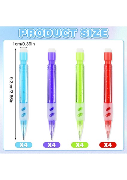 Çocuklar Için 16 Adet Mini Mekanik Kalemler, 16 Adet Otomatik Kalemler Mini (Yurt Dışından) modelleri