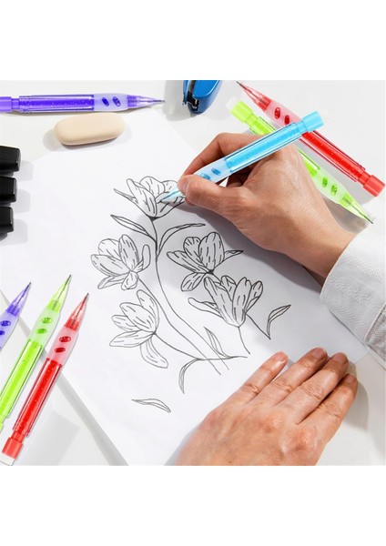 Çocuklar Için 16 Adet Mini Mekanik Kalemler, 16 Adet Otomatik Kalemler Mini (Yurt Dışından) fırsatları