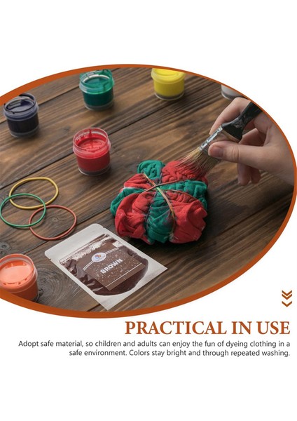 24 Paket 24 Renk Kalıcı Tie Dye Pigment Tozu (Yurt Dışından) indirimleri