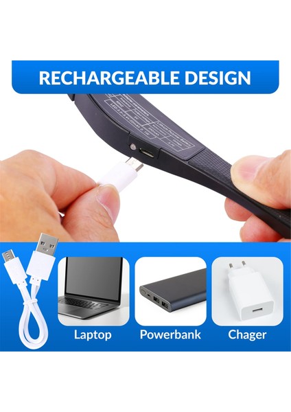 Şarj Edilebilir Büyüteç, Kafa Büyüteç, Okuma Için Gözlük Büyüteç ve 2 LED Işık ve Lens ile Hobiler (Yurt Dışından) indirimleri