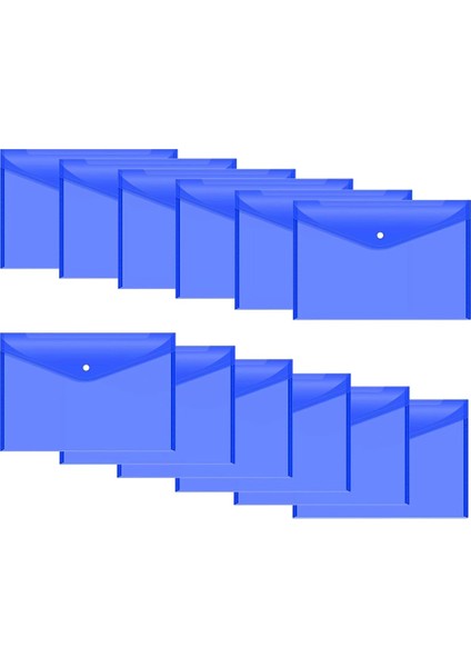 A4 Boyutlu Belgeler Için Çıtçıtlı Plastik Belge Zarfları, C (Yurt Dışından)