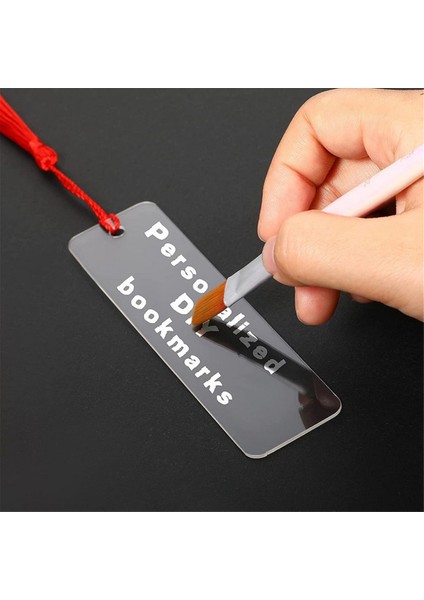 Boş Akrilik Ayraç Kendin Yap Çok Renkli Sarkıtlı Boş Ayraçlar (Yurt Dışından) indirimleri