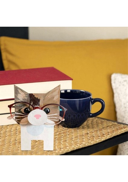 2 Adet Ahşap Puzzle Gözlük Tutucu Hayvan Güneş Gözlüğü Sergileme Standı, D (Yurt Dışından) fırsatları