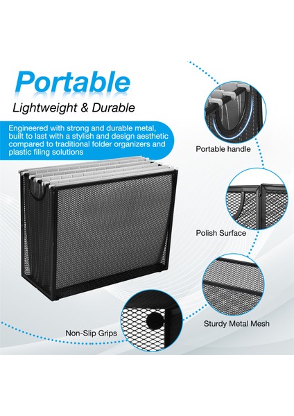 Askılı Dosya Düzenleyici Dosyalama Kutusu, Metal Ağ Dosya Sandığı Masası (Yurt Dışından) fırsatları