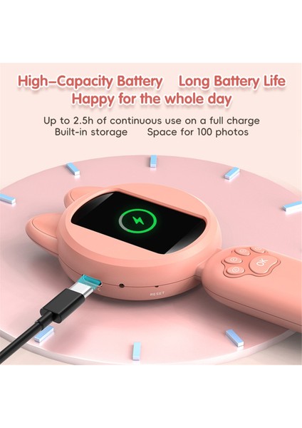 2 Inç Çocuk Mikroskop Cep Mikroskobu Taşınabilir Elektrikli Dijital Büyüteç Cam Mikroskop Açık Gövde Oyuncak A (Yurt Dışından) indirimleri