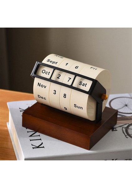 Takvim Ahşap Tekerlek Takvimi Ev Ofis Masaüstü Süslemeleri (Yurt Dışından) fiyatları