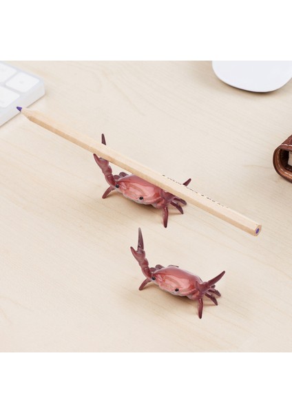 2 Adet Yeni Yaratıcı Sevimli Yengeç Kalemlik Ağırlık Kaldırma Kalemlik Turuncu (Yurt Dışından) indirimleri