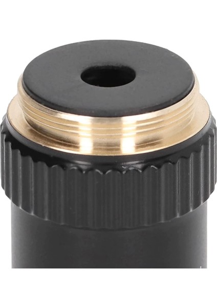 Biyolojik Mikroskop Lens, 195 Akromatik Siyah Objektif Lens 100X Yağ Yüksek Güç Objektif Arayüz 20.2mm Iplik (Yurt Dışından) fırsatları