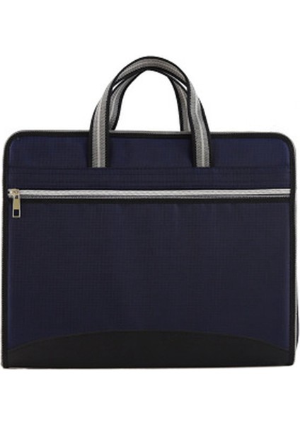 Iş Fermuarlı Su Geçirmez Iç Çanta 12 Oxford Kumaş Organ Çantası Mavi (Yurt Dışından)