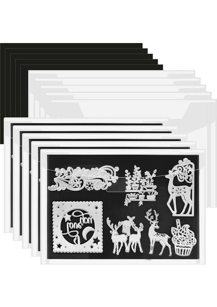 10 Paket 8X12 Inç Büyük Kalıp Kesimli Saklama Zarfları Kalıp Depolama Için (Yurt Dışından)