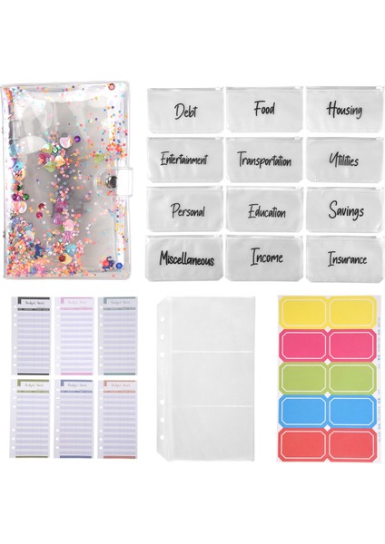 A6 Klasör Cebi Defter Kapağı, Pvc Klasör Kapağı, Çok Renkli (Yurt Dışından)