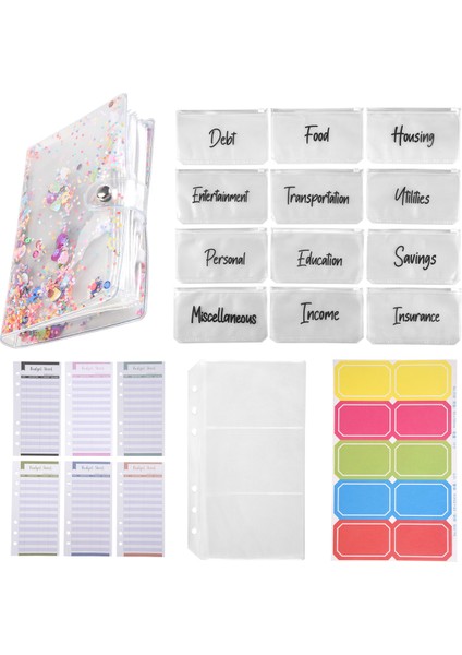 A6 Klasör Cebi Defter Kapağı, Pvc Klasör Kapağı, Çok Renkli (Yurt Dışından) fiyatları