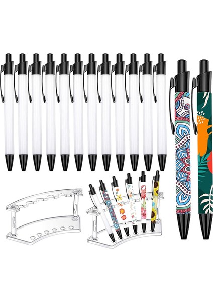 2 Plastik Kalemlik ve 12 Süblimasyon Kalem (Yurt Dışından)