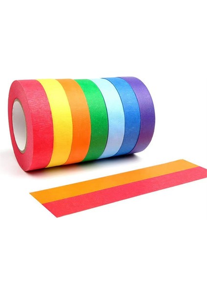 Renkli Maskeleme Bandı,sanat ve El Sanatları Için Renkli Ressam Bandı,b (Yurt Dışından) fiyatları