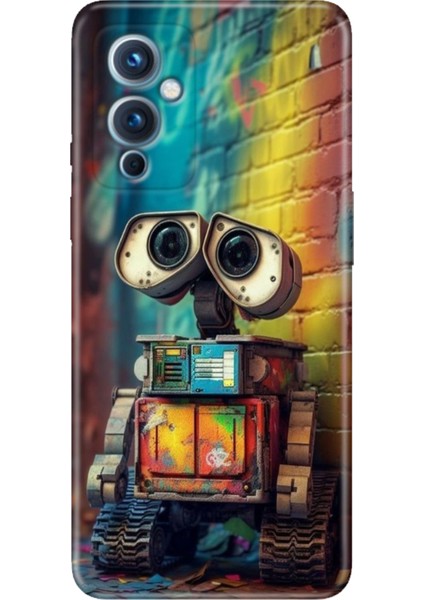 Oneplus 9 Kılıf Desenli Silikon Renkli Tpu Uv Robotic