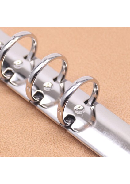 A5 Defter 6 Delikli Pu Deri Kapaklı Defter (Kahverengi) (Yurt Dışından) indirimleri