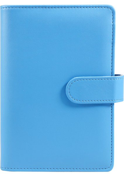 25 Adet A6 Pu Deri Bütçe Klasör Seti, Klasör Kapağı Planlayıcı Mavi (Yurt Dışından)