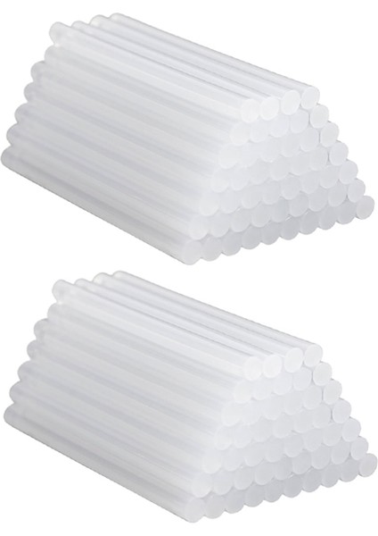 100 Adet Sıcak Tutkal Çubukları 7MMX100MM Sıcak Tutkal Çubukları (Yurt Dışından)