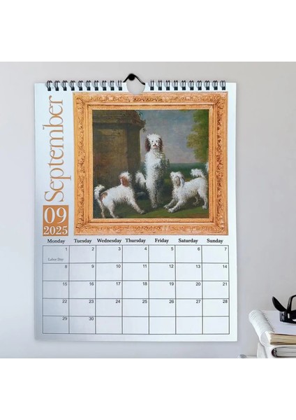 2025 Duvar Takvimi Köpekler Gizemler Ortaçağ Köpekleri Duvar Takvimi (Yurt Dışından) fiyatları