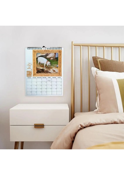 2025 Duvar Takvimi Köpekler Gizemler Ortaçağ Köpekleri Duvar Takvimi (Yurt Dışından) indirimleri