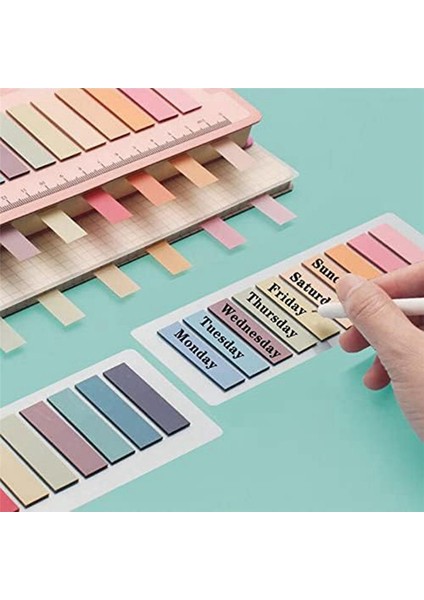 Açıklamalar Için Kitap Sekmeleri, Yapışkan Sekmeler Şeffaf Yapışkan Notlar (3600 Adet) (Yurt Dışından) fiyatları