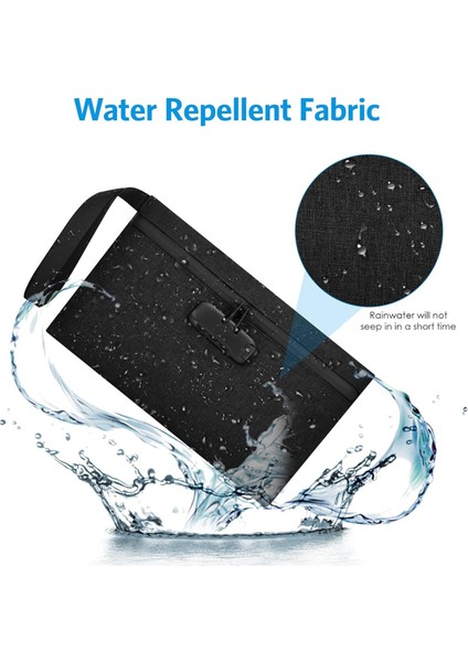 Kilitlenebilir Para Çantası,nakit Kasa Para Çantası,kilitli Aksesuar Çantası,siyah (Yurt Dışından) fiyatları