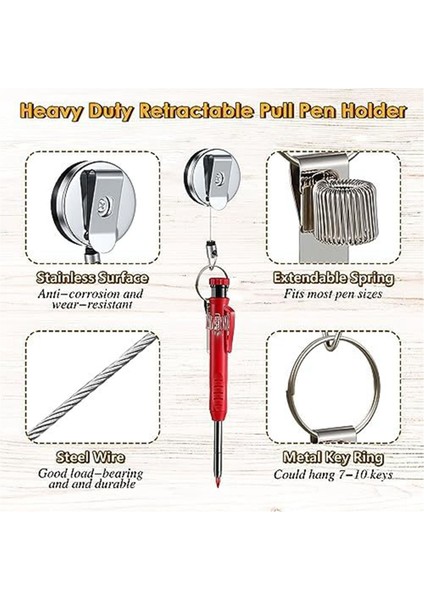 Geri Çekilebilir Tutuculu Ahşap Işleme Kalemi (Yurt Dışından) fiyatları