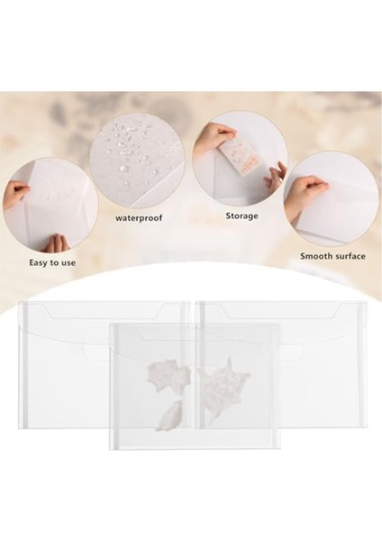 Scrapbooking Malzemeleri Için Endeks Etiketli 1 Set Şeffaf Pul Saklama Seti (Yurt Dışından) fiyatları