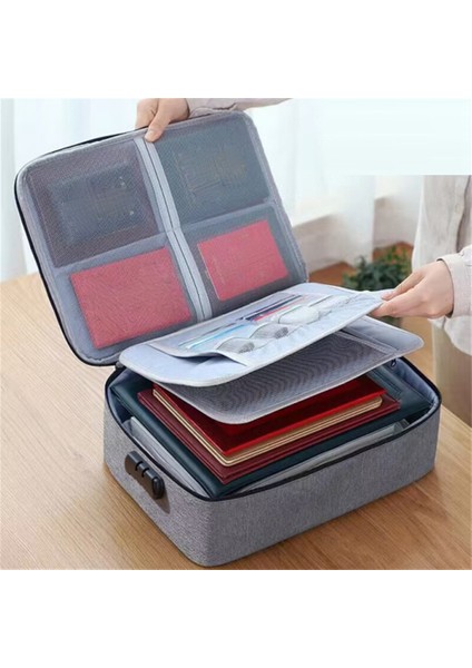 Belge Saklama Çantası Dosyalar Kart Klasör Tutucu Alet Çantası El Çantası (Yurt Dışından) fırsatları