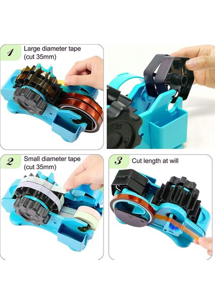 Isı Transfer Bandı Için Bant Dağıtıcı, 1 Inç ve 3 Inç Çekirdekli Mavi (Yurt Dışından) modelleri