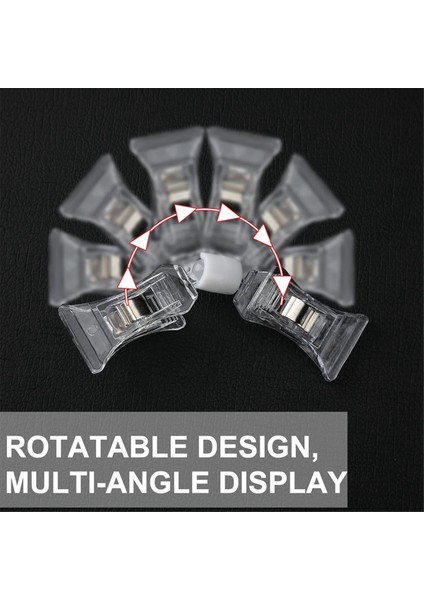 100 Adet Çift Taraflı Tabela Klipsleri Tabela Ekran Mini Klips (Yurt Dışından) fiyatları