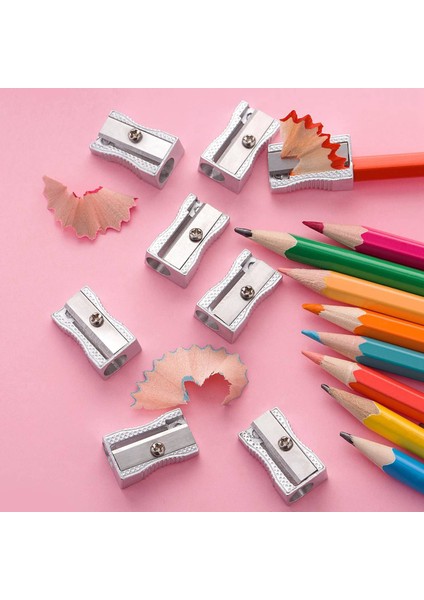 48 Paket Metal Mini Kalemtıraş Gümüş Tek Delikli Kalemtıraş (Yurt Dışından) fiyatları