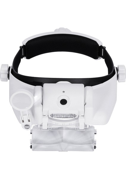 USB Şarj Edilebilir Gözlükler Loupe Watchmaker Onarım Aracı LED Kafa Bandı Büyütme Cam 1.5x 2x 2.5x 3x 3.5x 8x (Yurt Dışından)